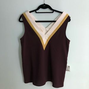Zara NWT Sleeveless Blouse